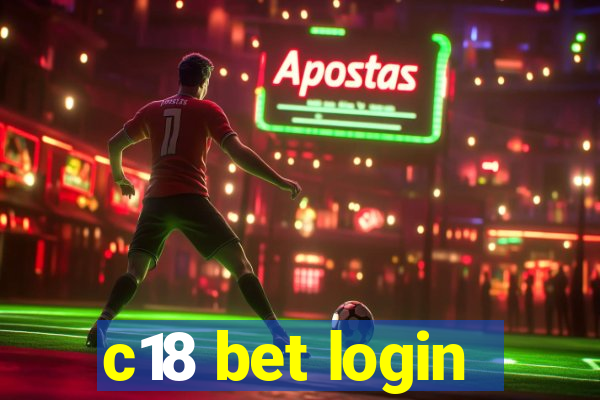 c18 bet login